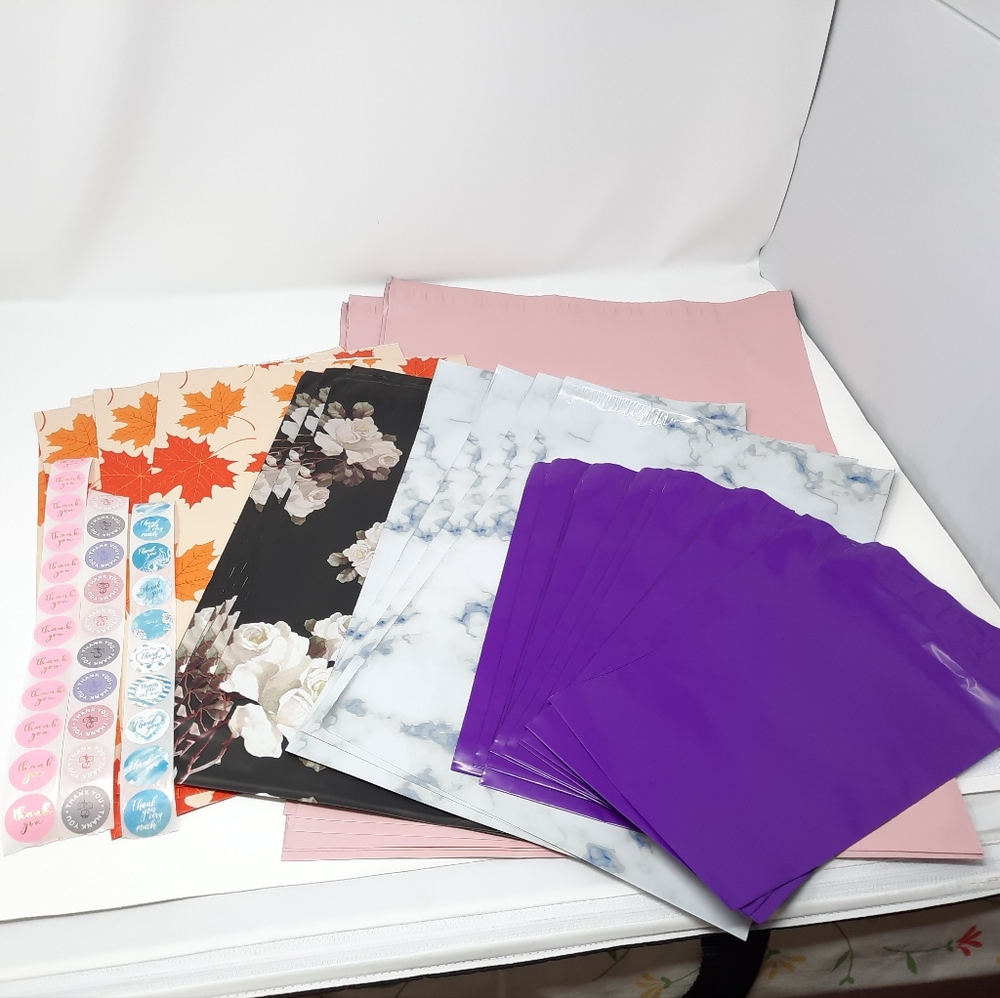 32 Polymailer Bundle with thank you stickers